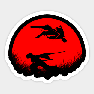 Red Moon Mitsurugi Sticker